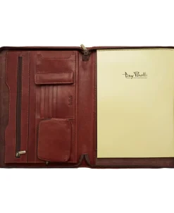 Tony Perotti Kontorartikler<Notepad A4 M Zip V2. 0 D.brown