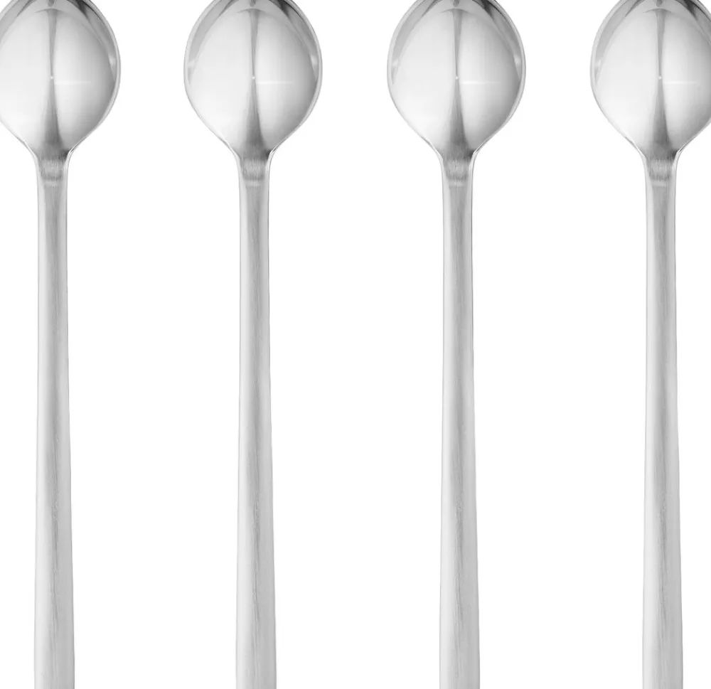 Georg Jensen Bestik<NY LANG TESKE 4 STK