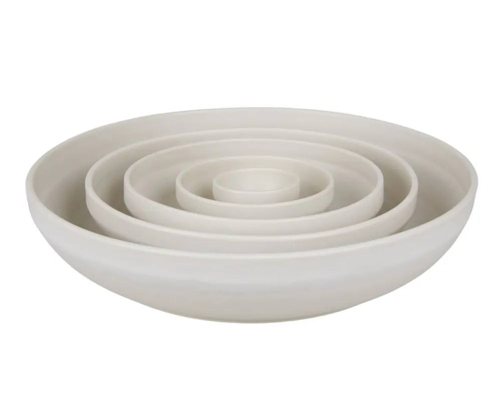 Frama Skåle & Fade<Otto Ceramic Shallow Bowl | Natural | Large
