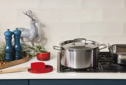 Le Creuset Køkkenartikler<Oval grydeskeholder 15cm Cerise