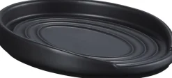 Le Creuset Køkkenartikler<Oval grydeskeholder 15cm Matte Black