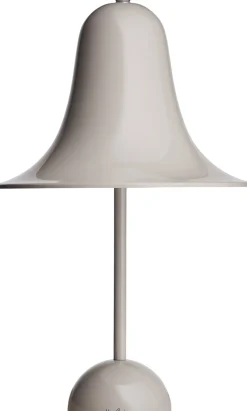 Verpan Trådløse Lamper<Pantop Ø23 Portable Table Lamp Grey sand