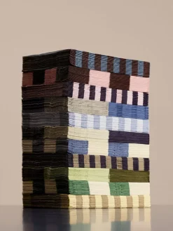 Hay Tilbehør Til Bordet<Pattern Napkins-Set of 20 Lunch-Cream and sand pillar stripe
