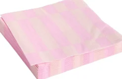 Hay Tilbehør Til Bordet<Pattern Napkins-Set of 20 Lunch-Light pink and rose
