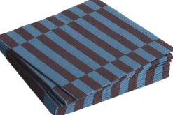 Hay Tilbehør Til Bordet<Pattern Napkins-Set of 20 Lunch-Anthracite and bordeaux pillar stripe
