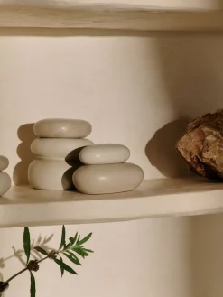 Ferm Living Opbevaring<Pebble Box - Medium - Sand/Cream