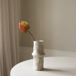Botané Kunstige Blomster & Træer<Pink Medium Anthurium Flower