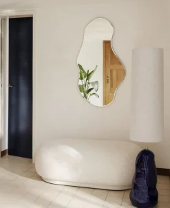 Ferm Living Spejle<Pond Mirror - Large - Brass