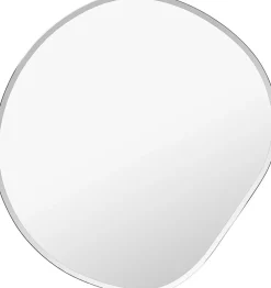 Ferm Living Spejle<Pond Mirror - XL - Dark Chrome