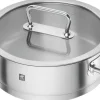 Zwilling Gryder & Pander<Pro Serveringspande 24 cm, 18/10 rustfrit stål