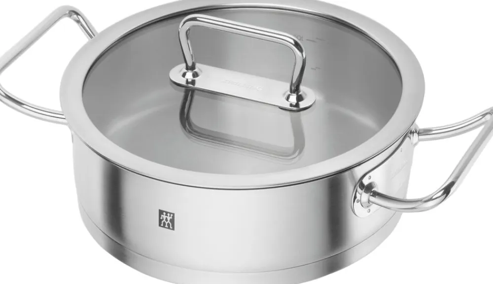 Zwilling Gryder & Pander<Pro Serveringspande 24 cm, 18/10 rustfrit stål