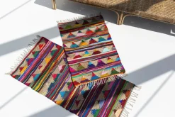 Bongusta Gulvtæpper<Pyramid Chindi Rug Multi