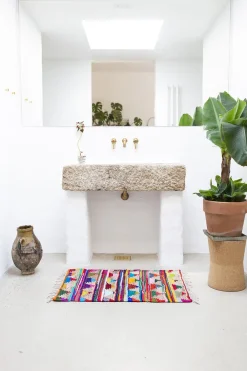 Bongusta Gulvtæpper<Pyramid Chindi Rug Multi