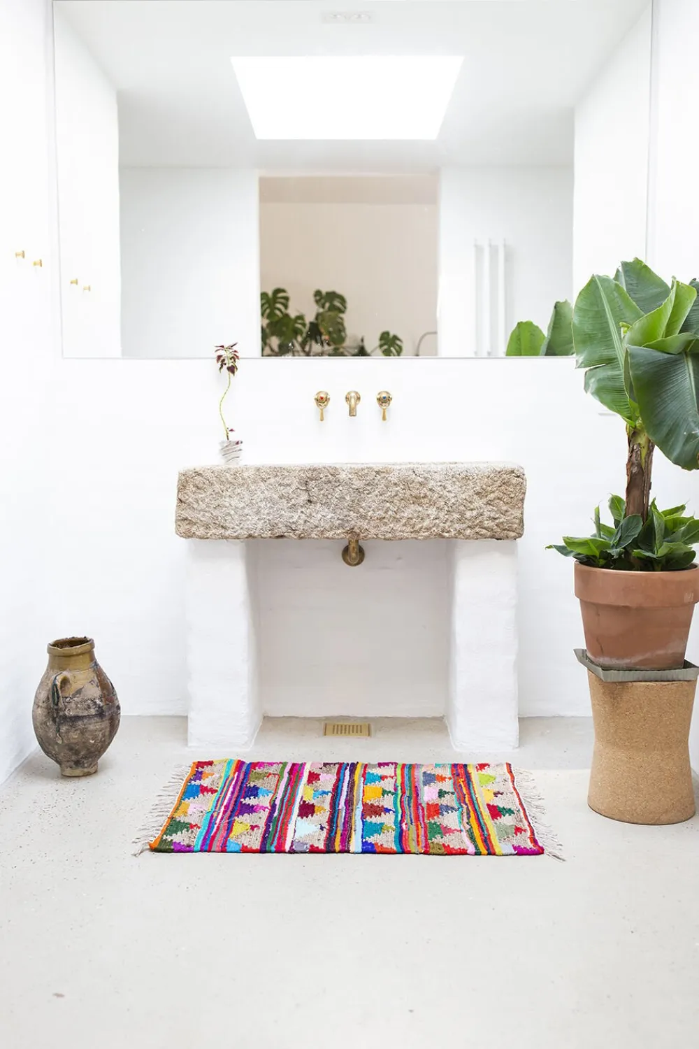 Bongusta Gulvtæpper<Pyramid Chindi Rug Multi