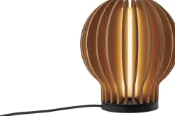 Eva Solo Bordlamper<Radiant rund LED lampe Oak