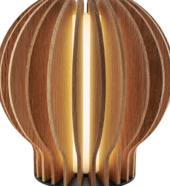 Eva Solo Bordlamper<Radiant rund LED lampe Oak