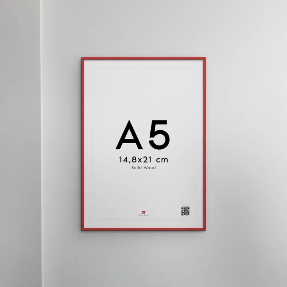 Poster & Frame Plakater & Rammer<Wood Red