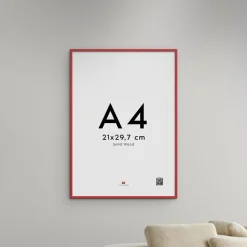 Poster & Frame Plakater & Rammer<Wood Red