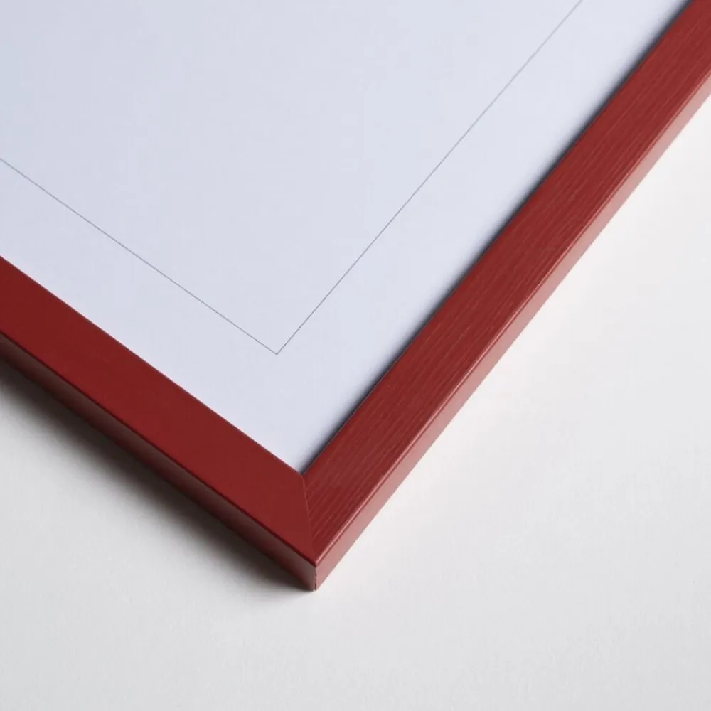Poster & Frame Plakater & Rammer<Wood Red