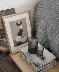 Ferm Living Karafler & Kander<Ripple Carafe - Smoked Grey