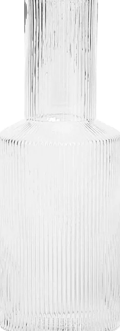 Ferm Living Glas|Karafler & Kander<Ripple Lid - Clear
