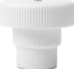 Ferm Living Bordlamper|Trådløse Lamper<Ripple Portable Lamp - H10 - White
