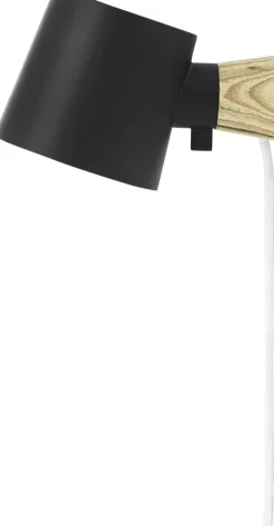 Normann Copenhagen Væglamper<Rise væg lampe sort
