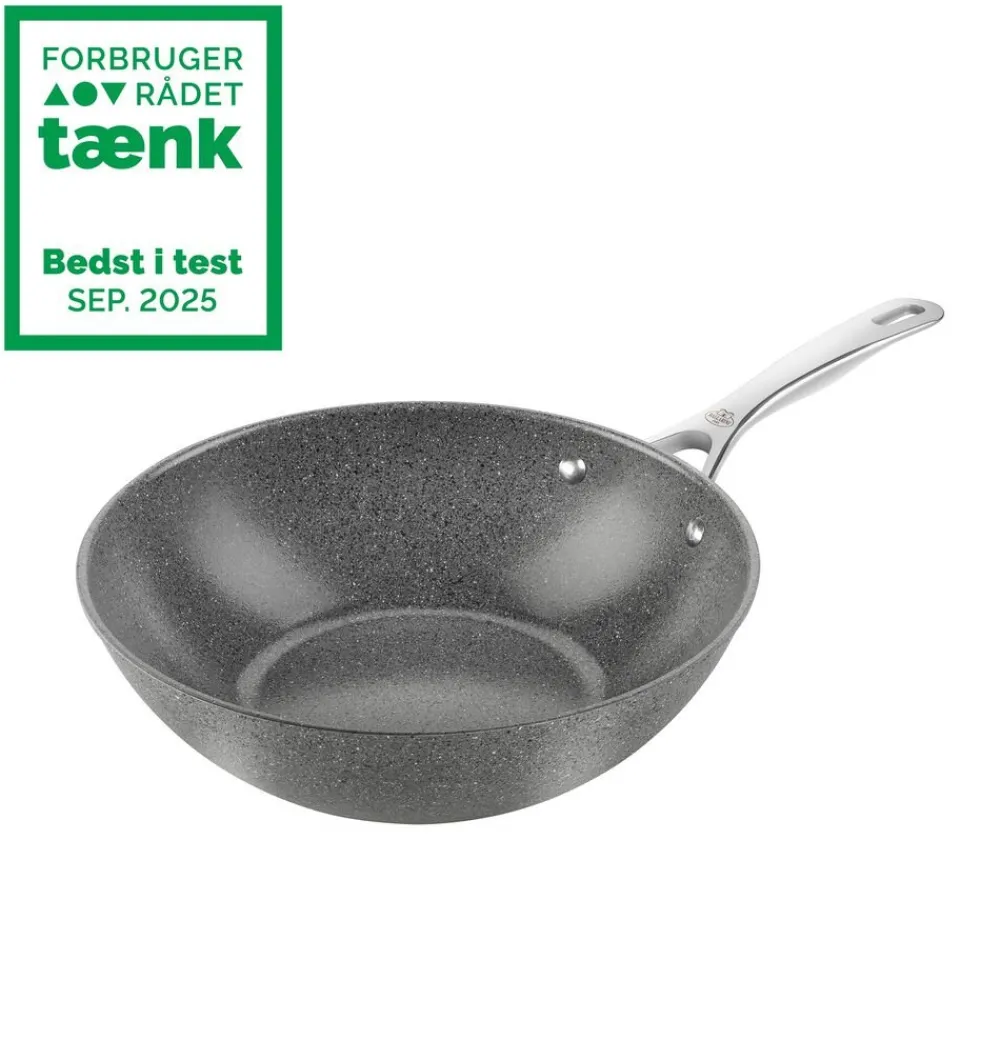 Ballarini Gryder & Pander<Salina Ceramic Wok, 30 cm, Aluminium, Titanium forstærket ke
