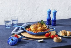 Le Creuset Køkkenartikler<Salt & peber sæt 11cm Azure Blue