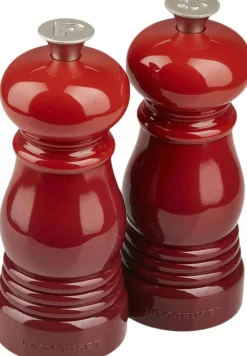 Le Creuset Køkkenartikler<Salt & Peber sæt 11cm cerise