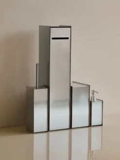 Ferm Living Badeværelsestilbehør<Sama Toilet Brush - Brushed Stainless Steel