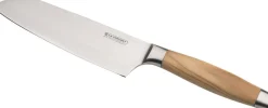 Le Creuset Køkkenknive & Sakse<Santoku kniv m/ oliventræsskaft 18cm