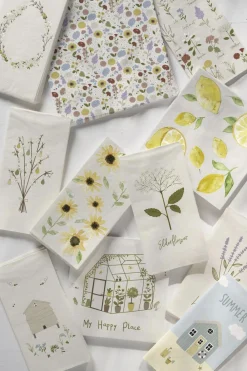 Ib Laursen Tilbehør Til Bordet<Serviet Elderflower 16 stk pr pakke