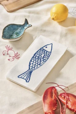 Ib Laursen Tilbehør Til Bordet<Serviet fisk