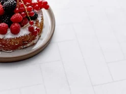 Södahl Tekstiler Til Borddækning<Serviet Tiles Damask Optisk hvid 4 stk
