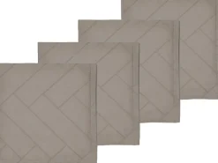 Södahl Tekstiler Til Borddækning<Serviet Tiles Damask Taupe 4 stk