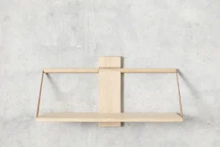 Andersen - Furniture Møbler<Shelf Wood Wall - Large 60x25xH32 cm