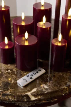 Sirius Elektriske Julelys<Sille Genopladelig 3 stk sæt