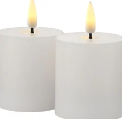 Sirius Lys & Lysestager|Elektriske Julelys<Sille Genopladelig 2 stk sæt