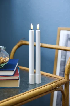 Sirius Elektriske Julelys<Sille Krone, 2stk sæt, Hvid