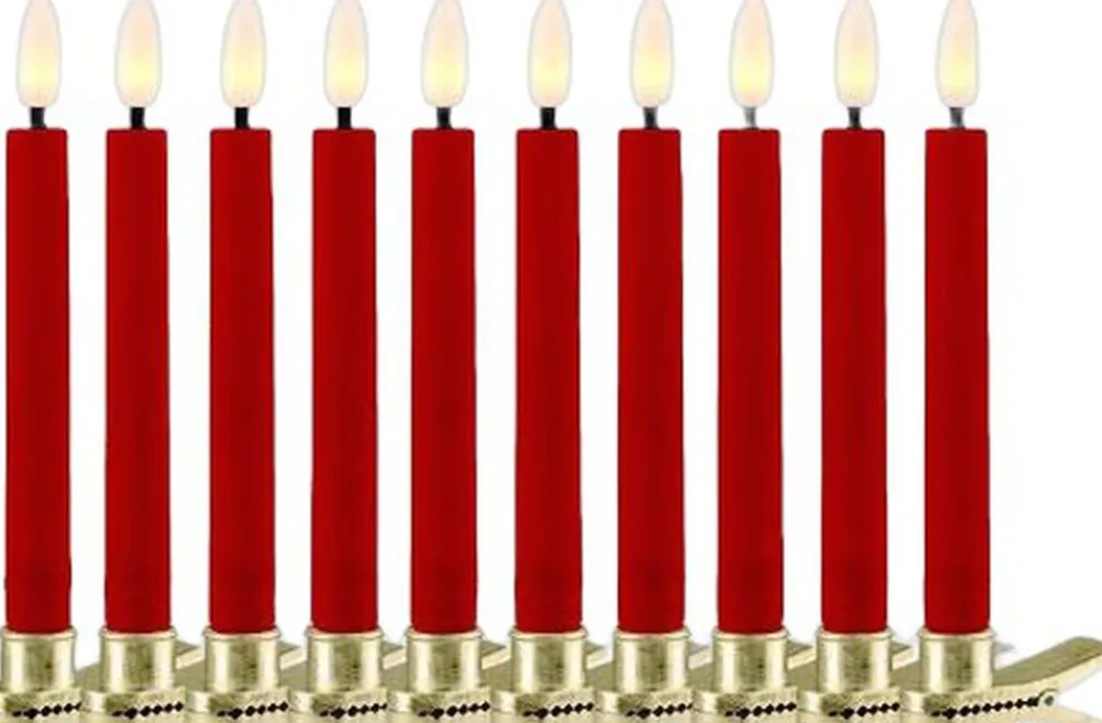 Sirius Juletræspynt<Sille Voks Juletræslys 10 stk