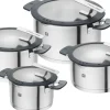 Zwilling Gryder & Pander<Simplify Grydesæt, 4-dele, Rustfrit stål