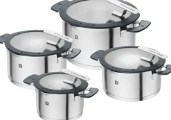 Zwilling Gryder & Pander<Simplify Grydesæt, 4-dele, Rustfrit stål