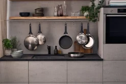 Zwilling Gryder & Pander<Simplify Stegepande, 24 cm, 18/10 rustfrit stål, Keramisk be