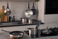 Zwilling Gryder & Pander<Simplify Stegepande, 28 cm, 18/10 rustfrit stål, Keramisk be
