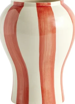 Hay Vaser & Urtepotteskjulere<Sobremesa Stripe Vase-Small-Red