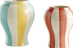 Hay Vaser & Urtepotteskjulere<Sobremesa Stripe Vase-Small-Red