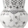 Royal Copenhagen Vaser & Urtepotteskjulere<Sort Musselmalet Helblonde Vase, 22 cm