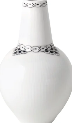 Royal Copenhagen Vaser & Urtepotteskjulere<Sort Riflet Blonde Vase 15 cm