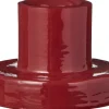 Ib Laursen Lys & Lysestager<Stage glas t/1,3 cm lys rød